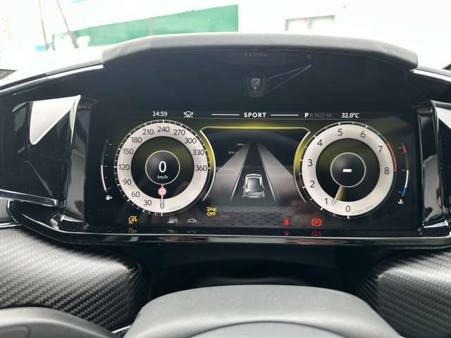 メーターパネルは、自分好みにカスタマイズが可能となっております。