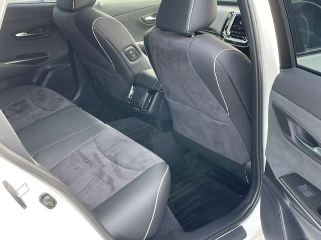 リアシート周辺の状態