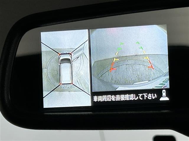 【　全方位カメラ　】上から見下ろしたように駐車が可能です。安心して縦列駐車も可能です♪