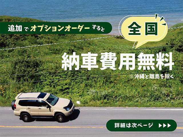 ◆◇ルーフキャリアやリアラダー、ブルバーお取り付けなど追加のカスタム・部分塗装や全塗装など追加の塗装も可能です♪付属品やオプションの金額や内容などお気軽にお問い合わせください♪◇◆