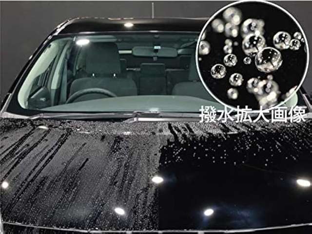 鉄粉・異物除去後に、90％以上の傷を、研磨にて消した後、ガラスコーティングを施工いたします！硬化後に捨て被膜となるトップコートを施工いたします！