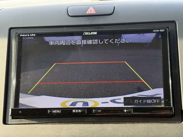 【バックカメラ】バックカメラが付いているので安心してバック駐車が出来ますね♪