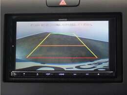 ◆バックカメラ◆リバースにするだけで映ります、後方の安全確認や、狭い駐車場での車庫入れ、雨の日や夜間など視界の悪い時に便利です！安全にバックする為には欠かせない装備です。