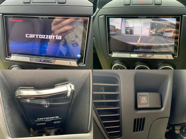 カロッツェリア製メモリーナビ　フルセグTV　DVD・CD　Bluetooth接続　バックカメラ　ETC