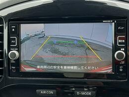■　装備2　■　ガイド付きバックカメラ：苦手な駐車もこれがあれば安心！