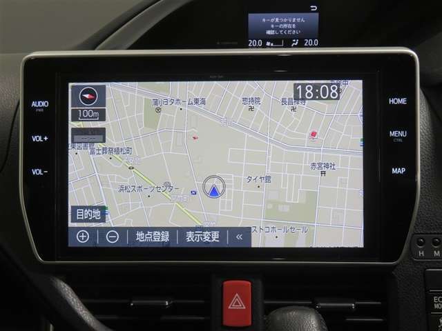 搭載のカーナビ（純正メモリーナビ）が、快適なドライブをサポートします。