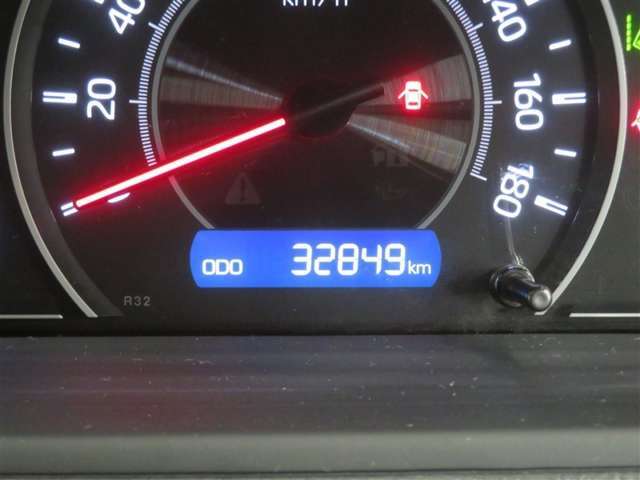 走行距離約33000キロとなります。