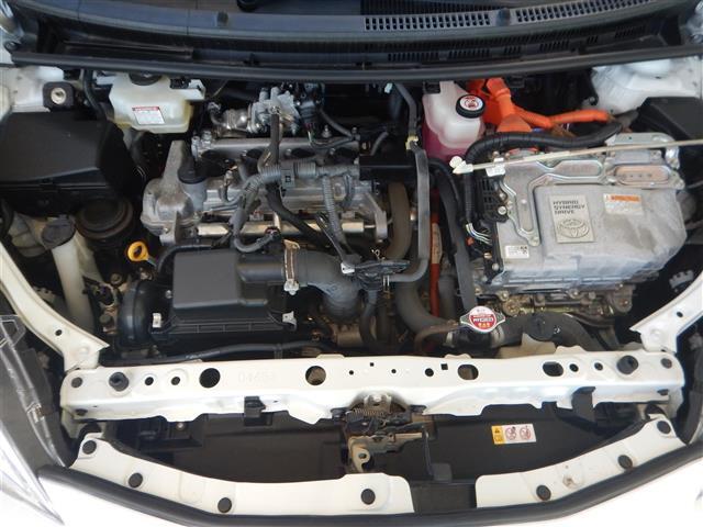 【エンジンルーム】エンジンの調子は良好です！有償ですがご納車前にはしっかりとオイル交換・その他油種類の点検補充をさせて頂きます。また、ガリバーでは修復歴のある車は販売いたしません。