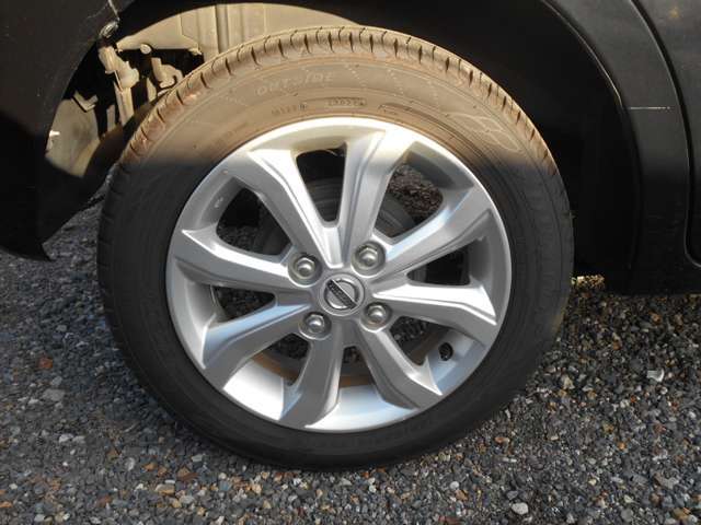 純正アルミ（右後）