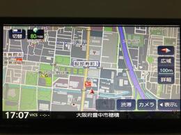 純正ナビゲーション装着車☆スマホ感覚のタッチパネル操作が可能で操作しやすいナビゲーションです♪