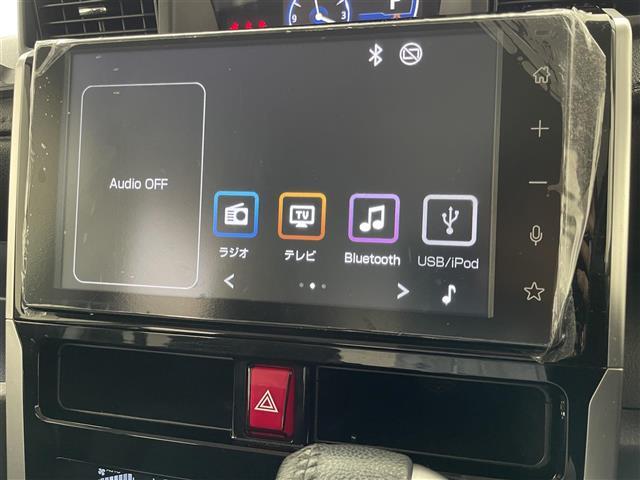 【ディスプレイオーディオ】AppleCarplay、AndroidAuto等のスマホ連携機能が利用可能です。スマホにインストールしている連携対応の地図アプリ等が表示可能となります。