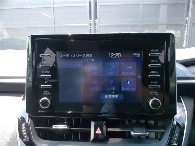 ディスプレイオーディナビゲーションが装着されています