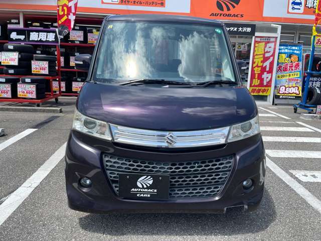 スズキ　パレットSW　4WD　入庫しました。ユーザー買取だから出来るお買い得価格です。傷、凹み、タッチアップ補修跡がありますので現車確認をお願いします。タイヤは4本新品に交換、車検整備後納車いたします