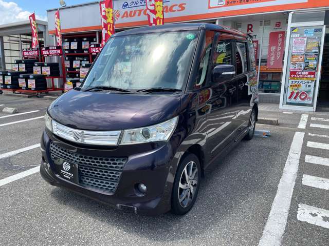 スズキ　パレットSW　4WD　入庫しました。ユーザー買取だから出来るお買い得価格です。傷、凹み、タッチアップ補修跡がありますので現車確認をお願いします。タイヤは4本新品に交換、車検整備後納車いたします