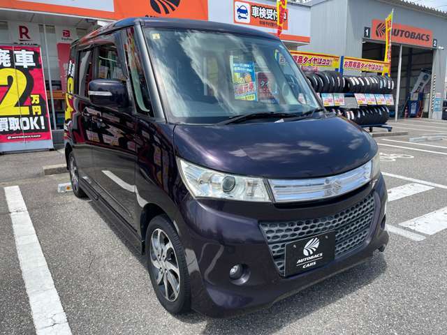 スズキ　パレットSW　4WD　入庫しました。ユーザー買取だから出来るお買い得価格です。傷、凹み、タッチアップ補修跡がありますので現車確認をお願いします。タイヤは4本新品に交換、車検整備後納車いたします