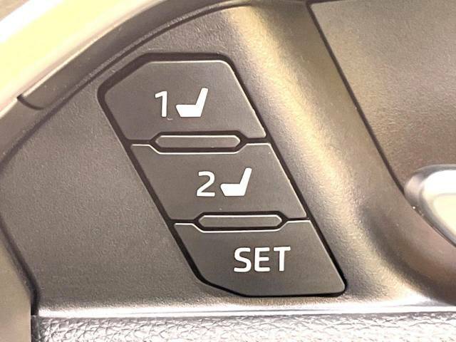 【問合せ：0749-27-4907】【メモリー機能付きパワーシート】ドライバーごとに設定したシート位置を記憶して、ボタン一つで切り替えできる便利な機能！運転する方が複数名いらっしゃるご家庭におすすめ
