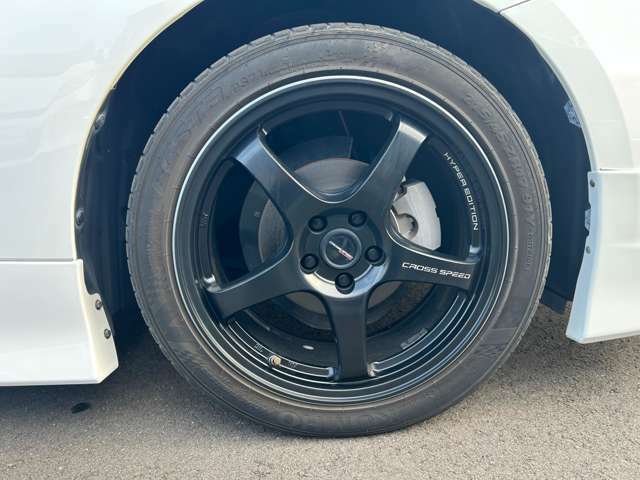 クロススピード“CR5”17インチアルミホイール◆タイヤサイズ前後215/45R17