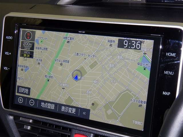 ナビ装着車で知らない道もラクラク！