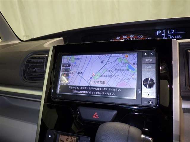 ナビ装着車で知らない道もラクラク！