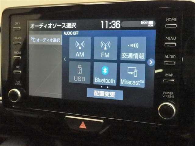 メディアプレイヤー接続　Bluetooth機能