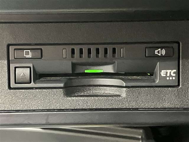 高速道路をスイスイッと通過の『ETC』付き！ETCカードをお持ちでない方は、トヨタETCカードもございますので、ご相談下さいね☆