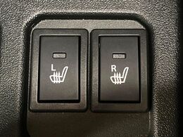 【シートヒーター】寒い日に重宝するシートヒーター！エアコンより早く温まってくれるので寒がりの人も安心ですね♪エアコンの温風は乾燥するから苦手、という方にもをおすすめです。