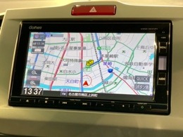 ギャザズナビ搭載です。知らない道も安心ですね！