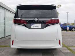 真後ろから見た状態です。