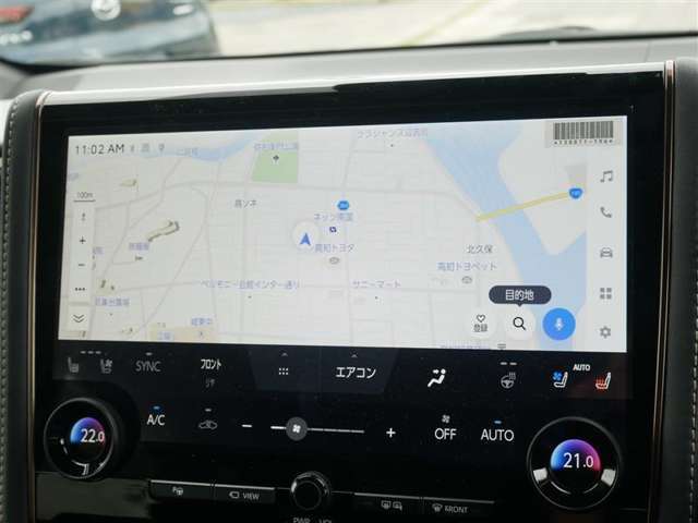 ディスプレイオーディオナビキット(地図)　Tコネ無償期間は2029年5月までです。