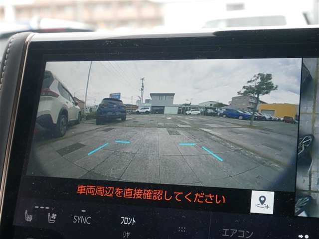 フロントカメラ（VIEWボタンを押す事で表示できます）