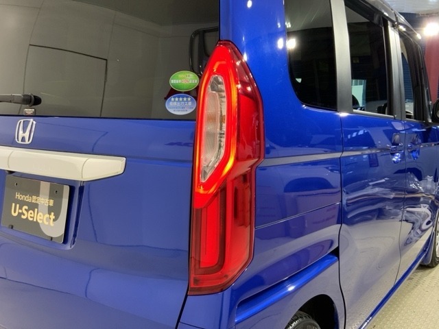 視認性がいいテールランプ。後続車にも存在をアピール