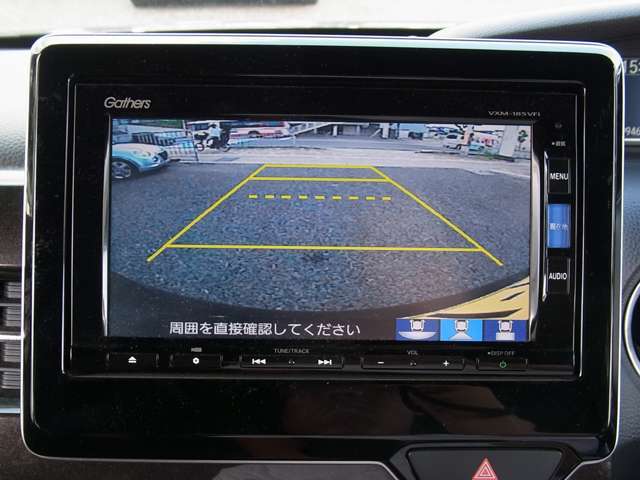 バックモニター付！