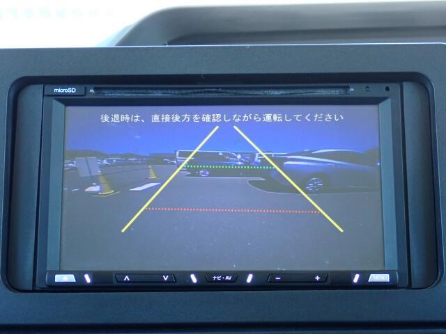 バックカメラ装備しております。駐車時に大変役に立ちますよ♪駐車が苦手な方にも便利機能です♪