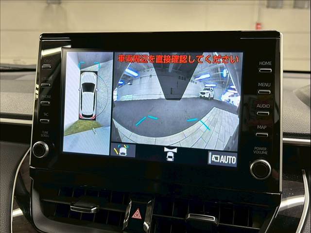 【アラウンドビューモニター】を装備しております。全周囲カメラで危険察知。狭い駐車場でも安心して駐車できますね。