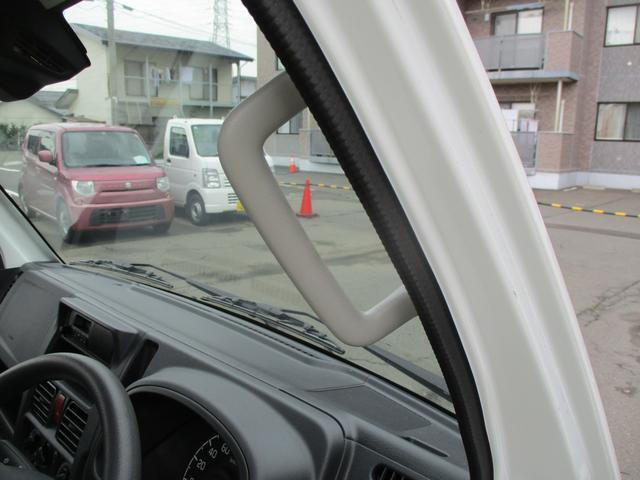 乗り降りに便利なアシストグリップ付き