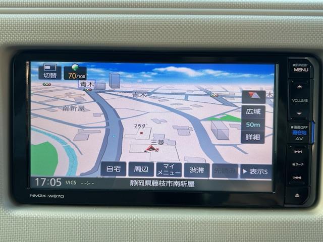 【純正ナビ】運転がさらに楽しくなりますね！！　　◆DVD再生可能◆フルセグTV◆Bluetooth機能◆ミュージックサーバー