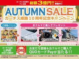 カーチス姫路10周年記念キャンペーン！