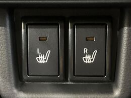 【シートヒーター】寒い日に重宝するシートヒーター！エアコンより早く温まってくれるので寒がりの人も安心ですね♪エアコンの温風は乾燥するから苦手、という方にもをおすすめです。