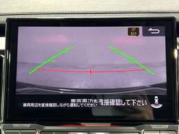 【バックモニター】後ろのカメラの映像をモニターに映し出すことができます！後方の見えない死角や、障害物との距離感をしっかり確認することができます！駐車が苦手な方におすすめです。
