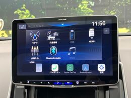 【BIG-X11インチナビ】人気の大画面BIG-Xナビを装備。専用設計で車内の雰囲気にマッチ！ナビ利用時のマップ表示は見やすく、テレビやDVDは臨場感がアップ！いつものドライブがグッと楽しくなります♪