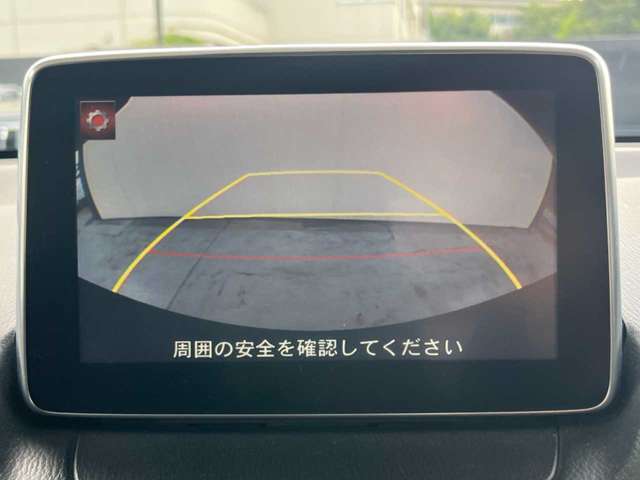 バックモニターもしっかり装備！