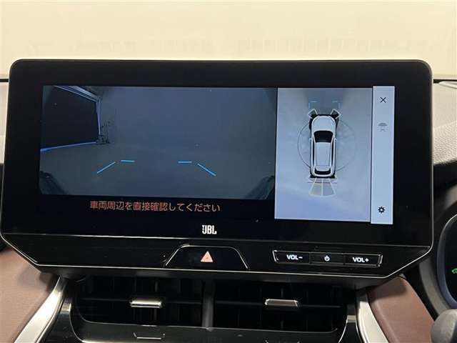 車両前方の左右の確認もできます！