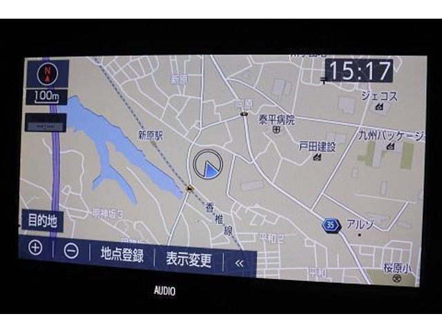 大画面の『ナビゲーションシステム』を装備！　大きな地図画面や迫力ある映像がお楽しみいただけます。（機種によりナビやコネクトサービス等ご利用の際は別途契約が必要となる場合があります）
