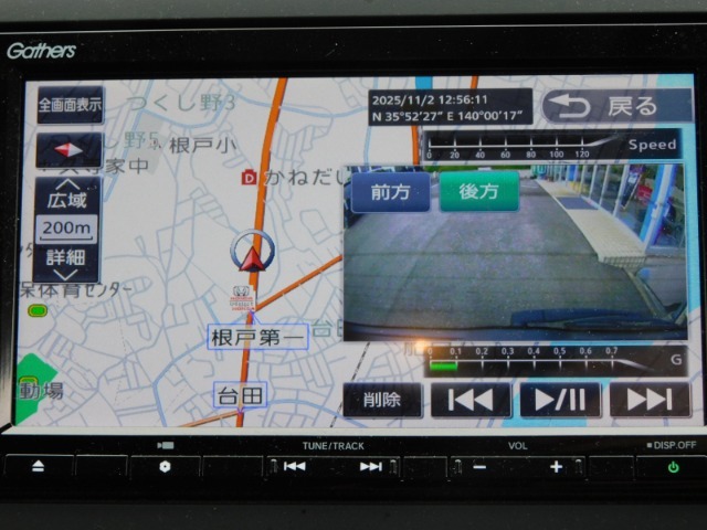 安心のドライブレコーダー（ナビ連動）が前後に装着済です！先ずはお問合せください！掲載中でも店頭で商談中あるいは売約済みになっているケースもございますので、お急ぎの場合はお電話ください！！