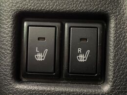 【シートヒーター】寒い日に重宝するシートヒーター！エアコンより早く温まってくれるので寒がりの人も安心ですね♪エアコンの温風は乾燥するから苦手、という方にもをおすすめです。