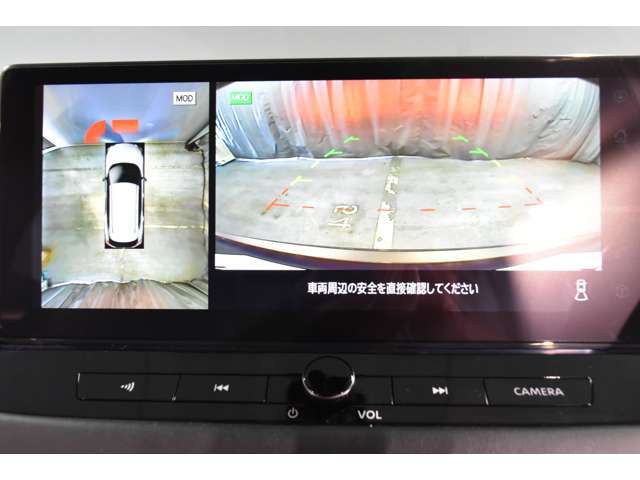 ★アラウンドビューモニター付きで苦手な駐車も簡単に思えてきます