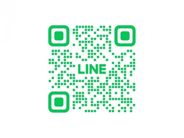 QRコードからLINEにてお問い合わせ可能です！