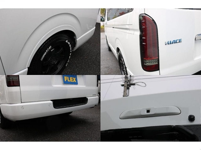 オーバーフェンダー、アルティメットテール、クリアランスソナー、デジタルインナーミラー！