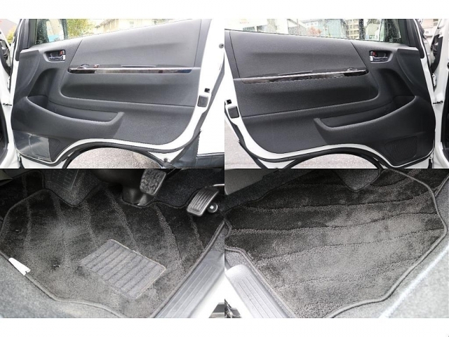 ドア内張り、足元も綺麗です！