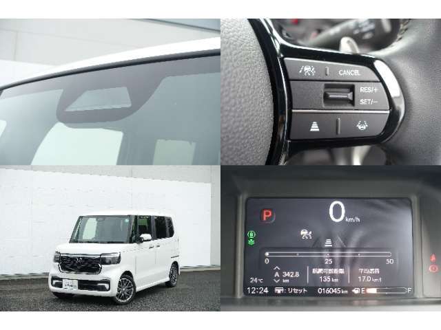☆ホンダセンシング付き☆事故に遭わない社会を目指して先進の安全支援システムHonda SENSINGを搭載☆ミリ波レーダーと単眼カメラなどを癒合した高精度な検知機能で安心・快適なドライブをサポート☆